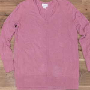 Old Navy Mauve V-Neck Sweater